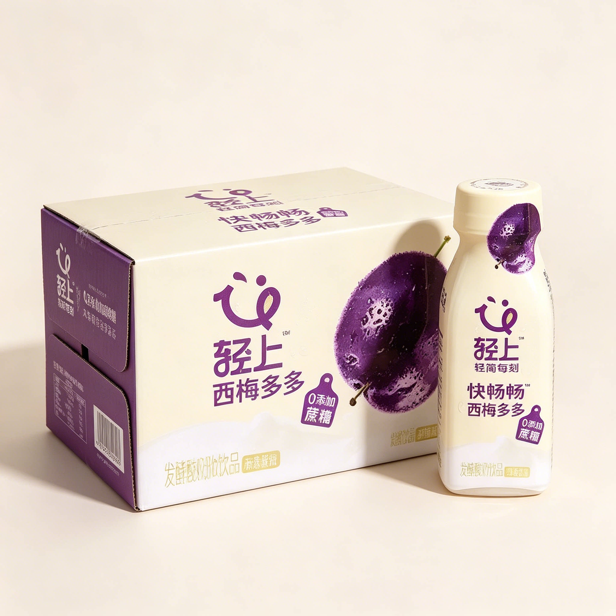轻上西梅多多酸奶饮品220ml*10