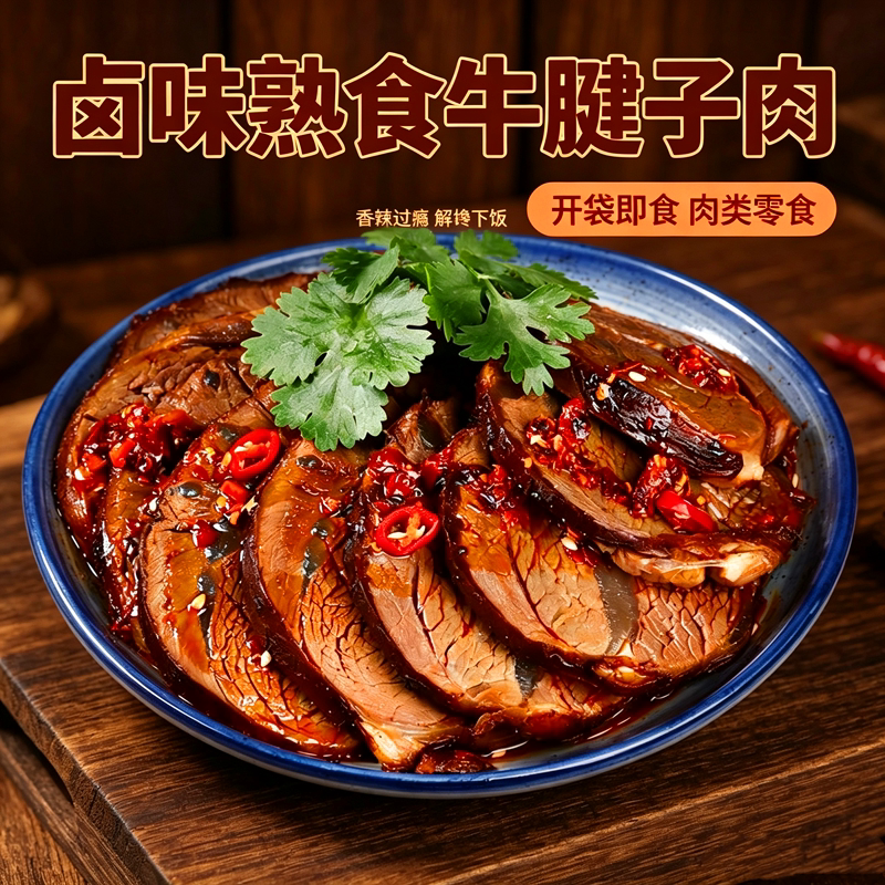 滇二娃酱牛腱子即食卤味代餐