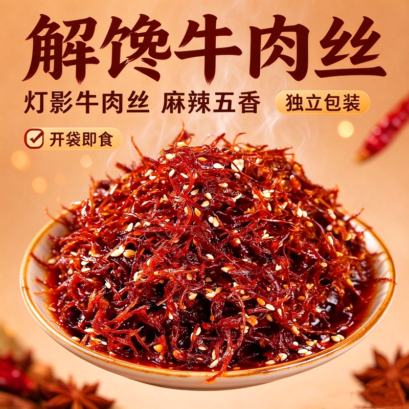 灯影牛肉丝川渝特产即食麻辣五香