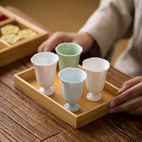 家用中式创意迷你高脚杯