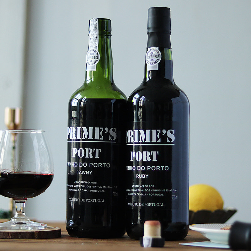 铂美世家葡萄牙进口红宝石茶色波特酒甜型晚安酒原瓶原装进口