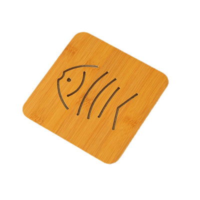 南瓜派派木质盘子垫隔热防滑