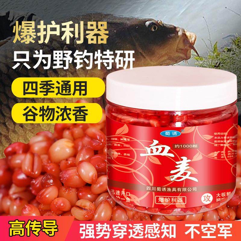 抖音同款蜀诱血麦麦粒饵钓鱼饵料打窝野钓黑坑塘钓鲫鲤草鳊鱼钓大,户外/登山/野营/旅行用品,活饵/谷麦饵等饵料,淘宝优惠券,粉丝福利购,淘宝优惠卷