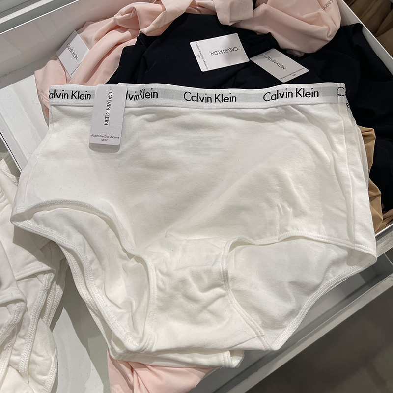 CalvinKlein女高腰三角内裤单条