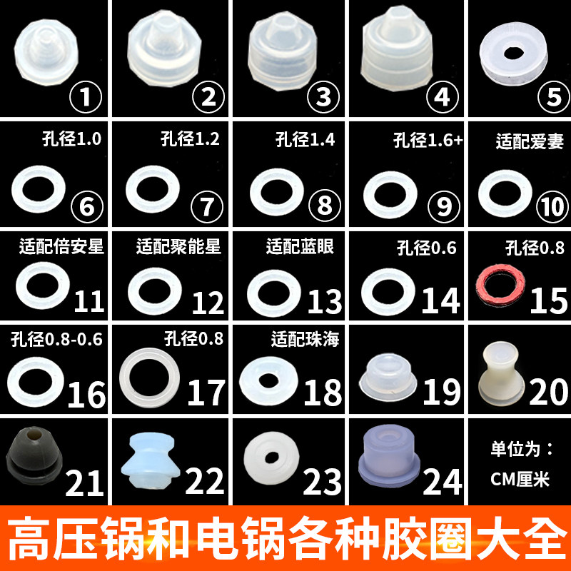美的电高压锅配件大全图片