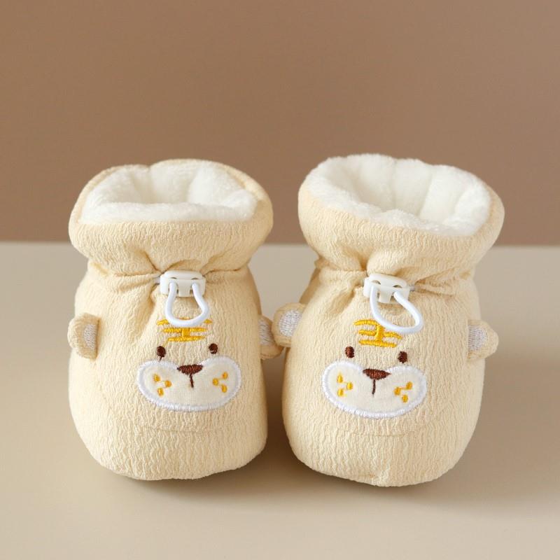 。婴儿鞋6到12个月春秋款子秋新生儿棉鞋男宝宝保暖鞋秋冬季0一6