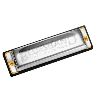 德国HOHNER和来布鲁斯10十孔口琴学生初学者BLUES BAND