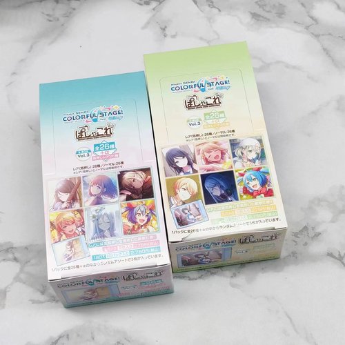 晨枫日谷 正版初音未来pjsk世界计划拍立得第三弹A+B包 52种