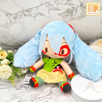 清仓特价初音未来miku Project DIVA-X  毛绒玩偶fufu 正品