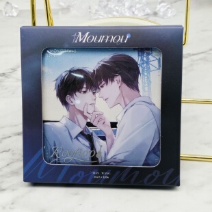 木灵正品 某某授权周边「天台」双闪大方形浮雕徽章