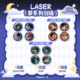 LASER&MANTA 猫耳官谷 迷你徽章盲盒周边 梦系列剧场 Q版