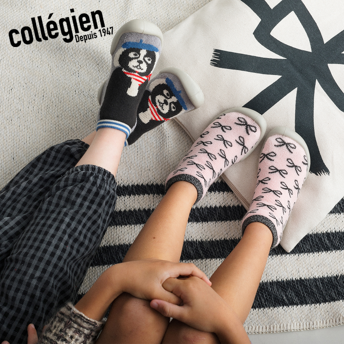 法国Collegien儿童室内地板鞋