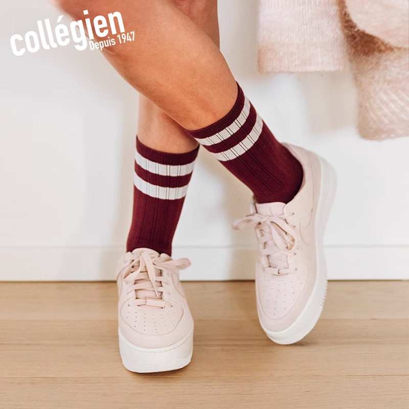 collegien运动短袜男女通用百搭
