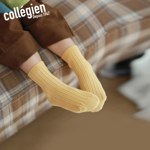 COLLEGIEN儿童短袜百搭学生袜