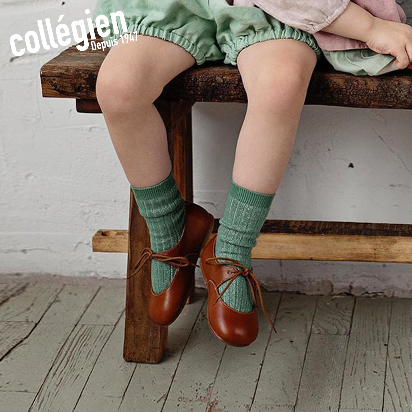 COLLEGIEN埃及长绒棉短袜棉袜