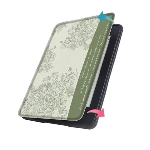 阅读器适用保护套清新clear6简约boox花朵NoteAir4CN10mini汉王