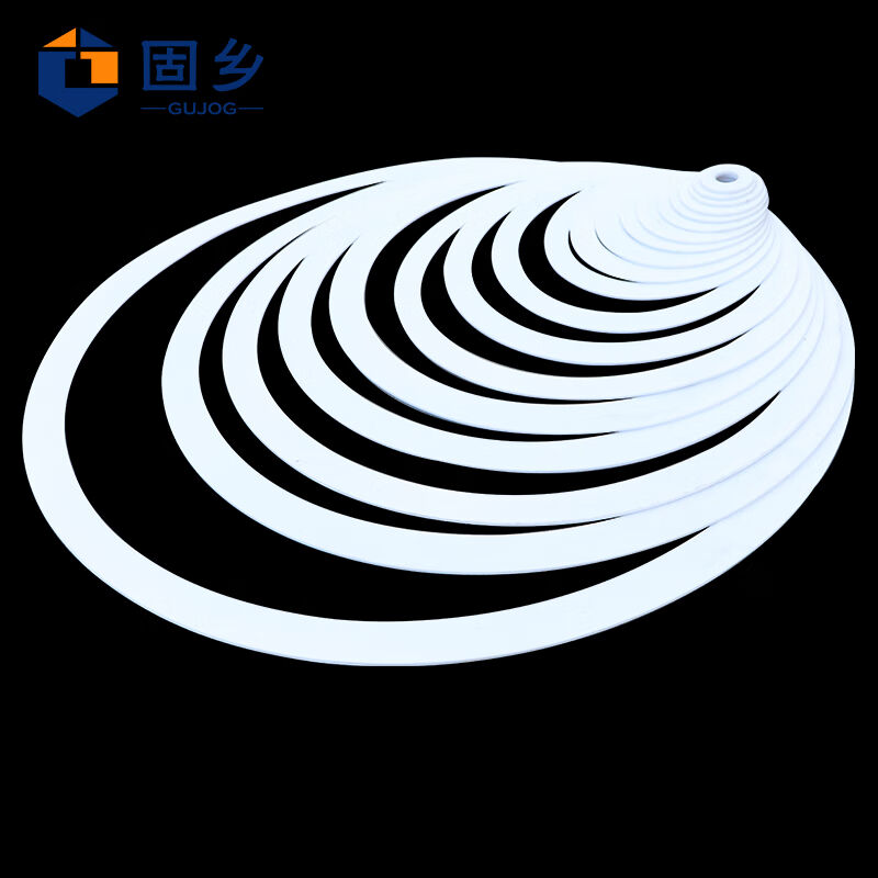 固乡法兰四氟垫片/聚四氟PTFE垫片/法兰密封垫片耐高温垫片DN80-1