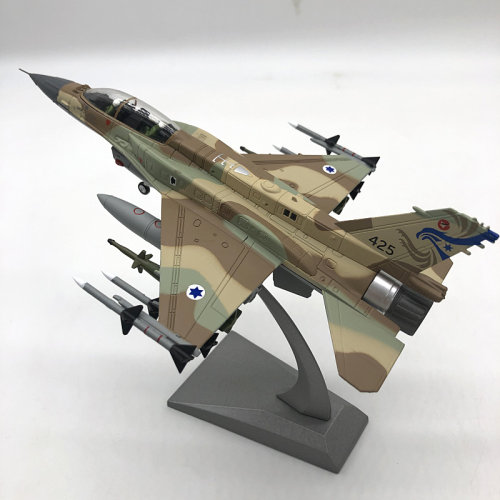 1：72以色列空军F-16I风暴战斗机仿真合金飞机模型成品Nsmodel