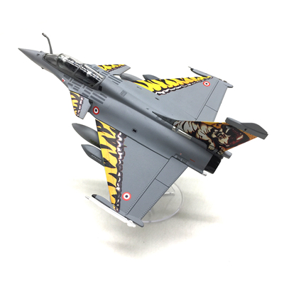 1：72法国Rafale阵风B型北约老虎会仿真合金多用途战斗机飞机模型
