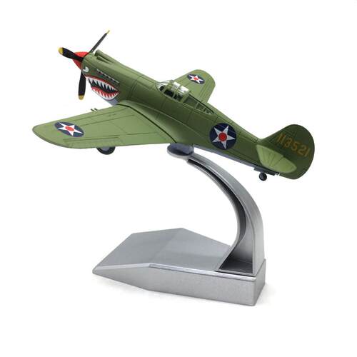 Nsmodel1:72美国P-40 Fighte战斧活塞式战斗机军事飞机模型成品