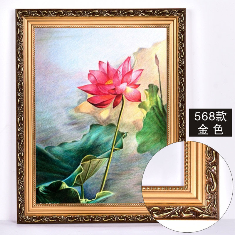 Swing sets Wall hanging Customized Wedding photos Prints Jigsaw puzzle European style 304060 Photo frame solid wood number Oil Painting Framein the Home accessories , Frame/Frames  category - from Buy2taobao.com to provide professional Taobao agent buy service