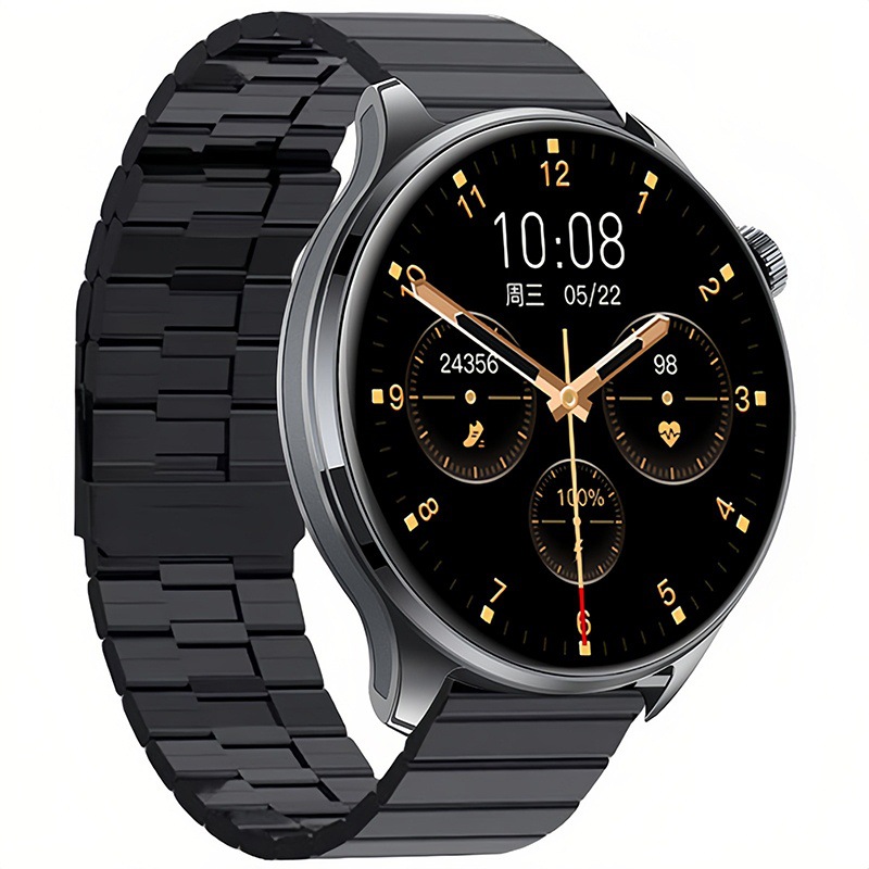 新款WATCH5智能手表心率血压血氧双支付NFC导航运动腕表