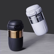 Bình Giữ Nhiệt Cốc Lót Gốm Cà Phê Cho Nữ Cao Cấp Di Động Đi Kèm 2024 Cô Gái Mới Trà binh dung nuoc lanh binh dung nuoc co voi