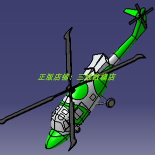 阿古斯特AW直升机飞机Solidworks 3D三维几何数模型 2023外观曲面