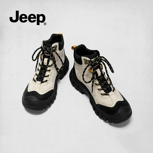 jeep户外登山鞋防滑复古