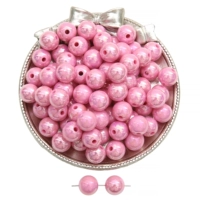 Акриловое украшение-шарик, диаметр 6мм, 6mm, 1.5mm, 200 шт