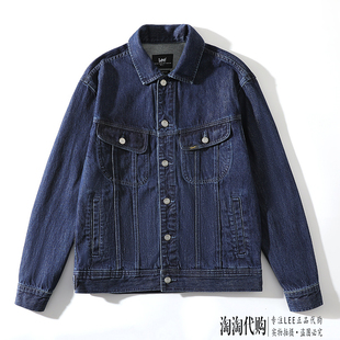 刺绣休闲外套LMT006918101291 A05266 新款 Lee牛仔夹克男2024春季