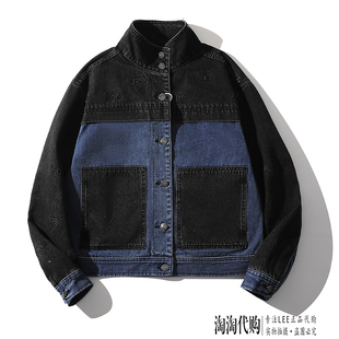 Lee牛仔夹克女春秋新款101＋拼接休闲外套LWT006654201714-A05007