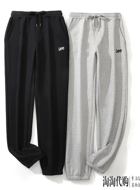 Lee休闲卫裤男士春夏宽松韩版设计LUB006444203223-A04884-A04882