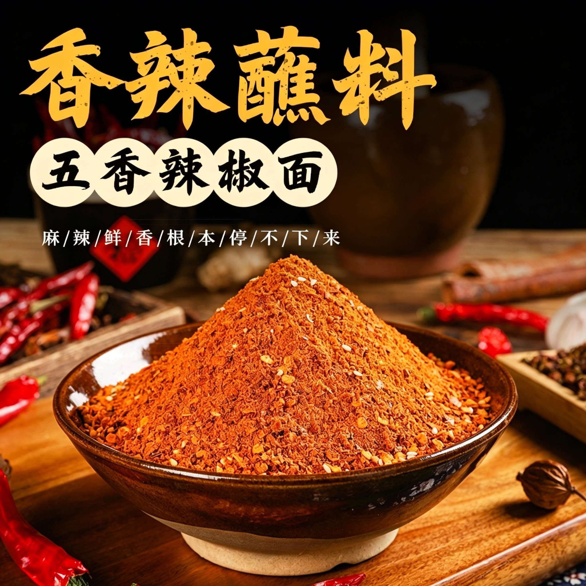 孜然粉五香干碟烧烤撒料通用