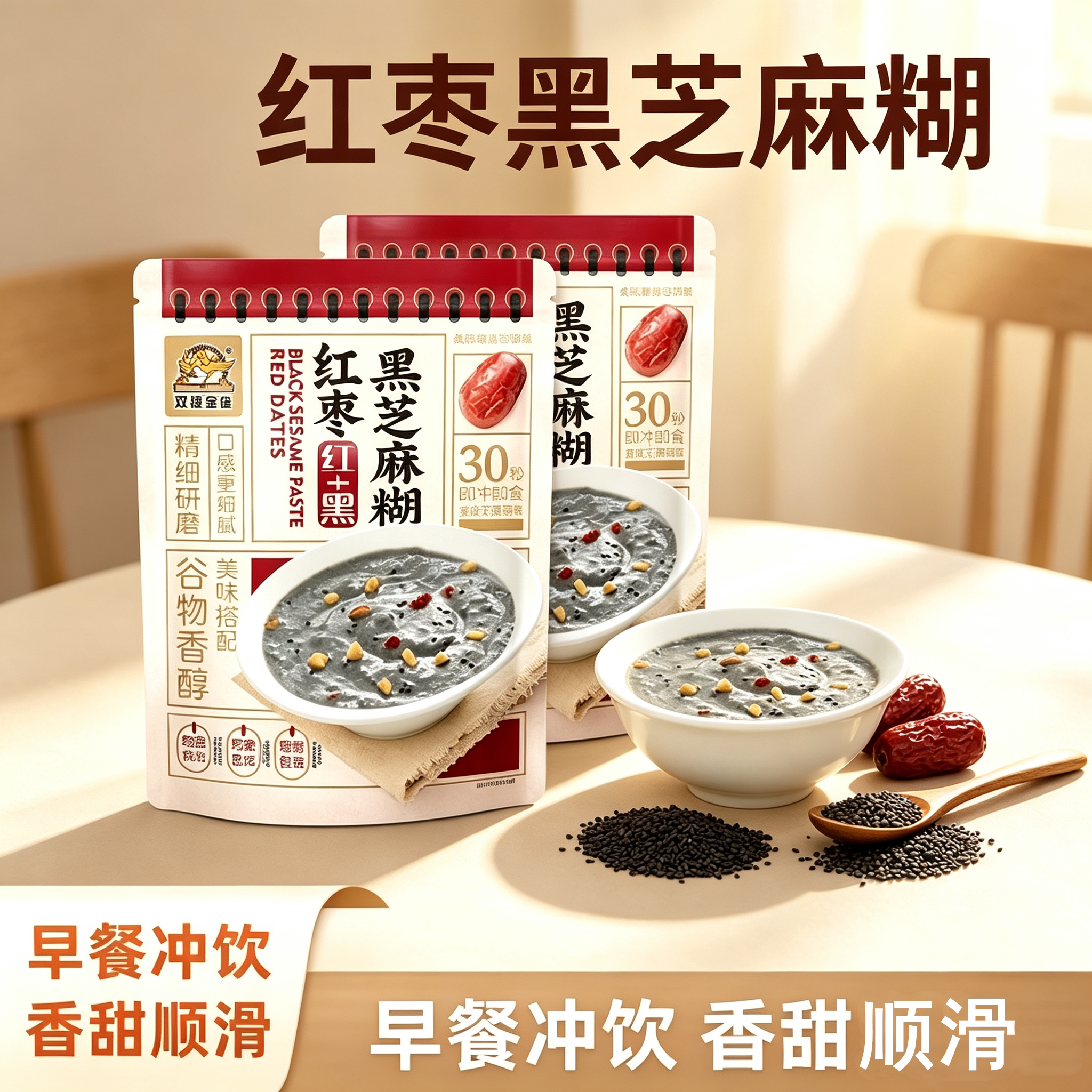 双捷金雀即冲代餐谷物粉独立装