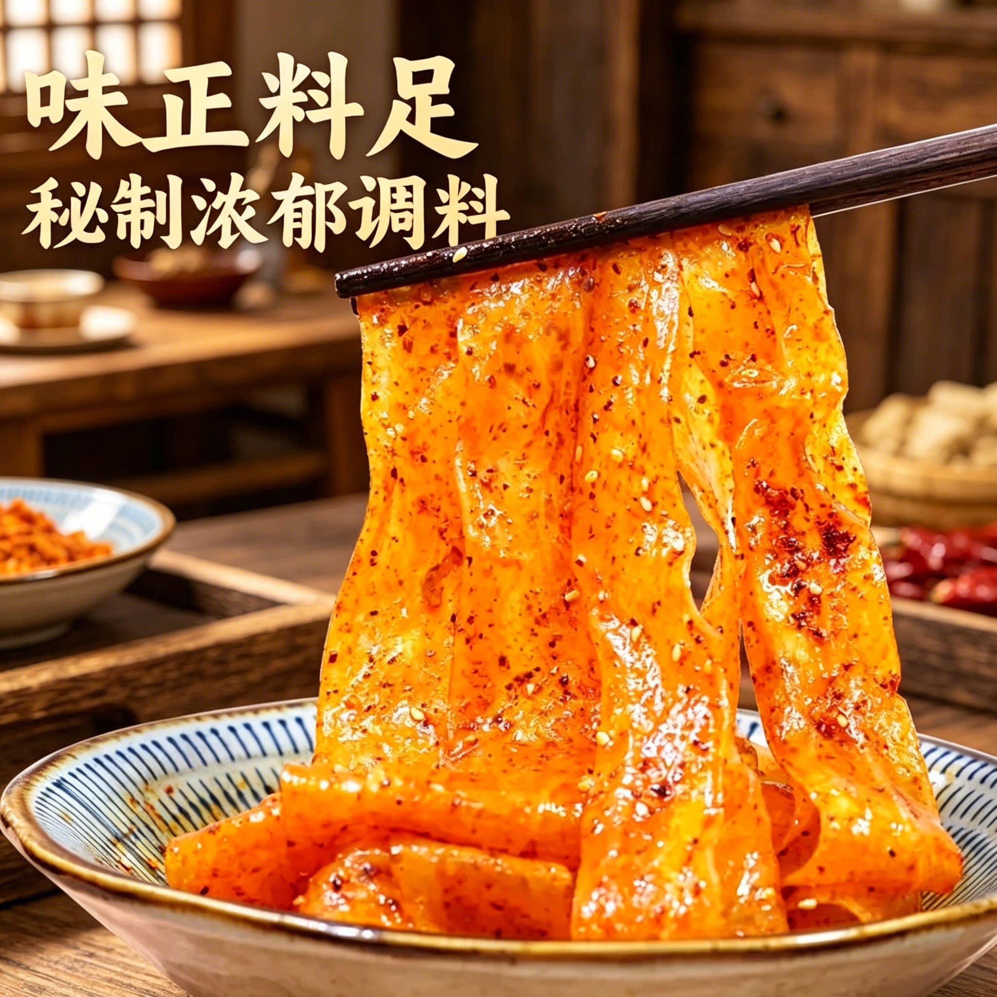 310g袋装陕西岐山红油擀面皮