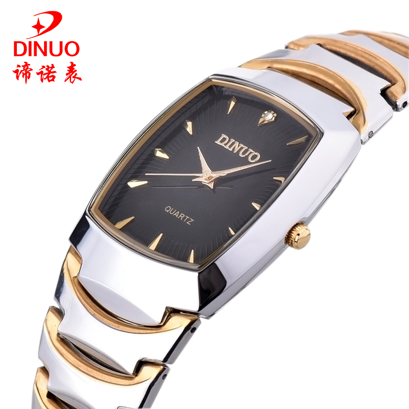 正品谛诺手表超薄防水石英表男表