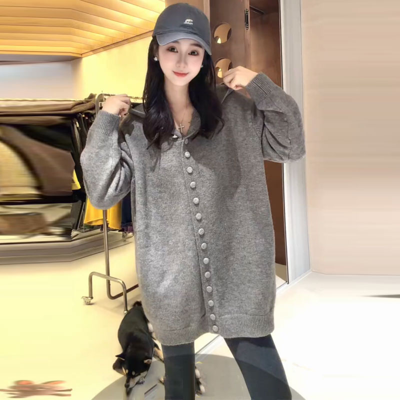 加厚针织外套女2025秋冬新款洋气