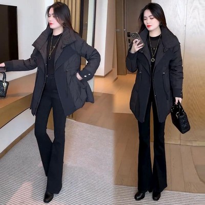 羽绒棉服女2025冬季新款气质高级