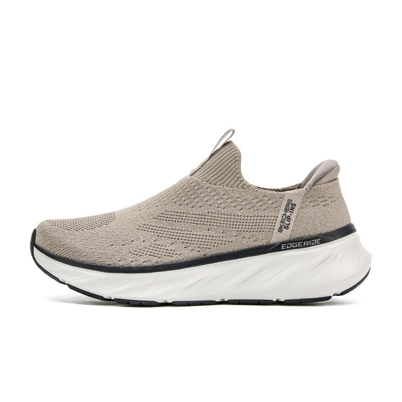 Skechers斯凯奇新款男子轻便舒适闪穿健步鞋透气网布休闲鞋232839