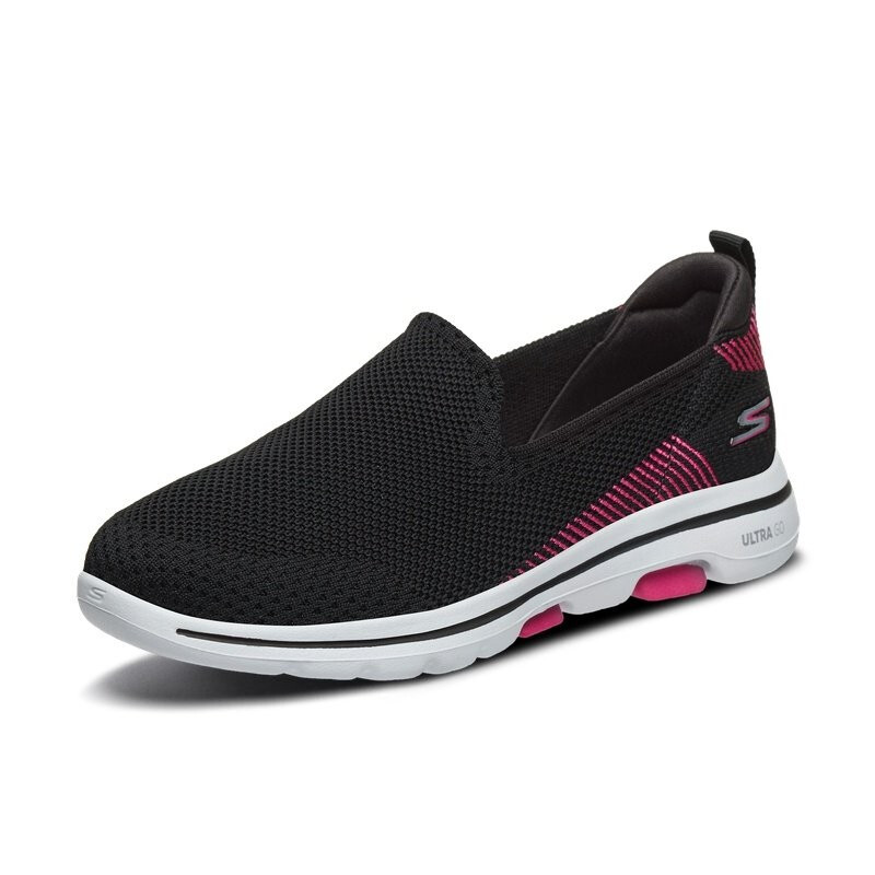 Skechers斯凯奇女鞋冬季运动鞋一脚穿健步鞋休闲鞋15900