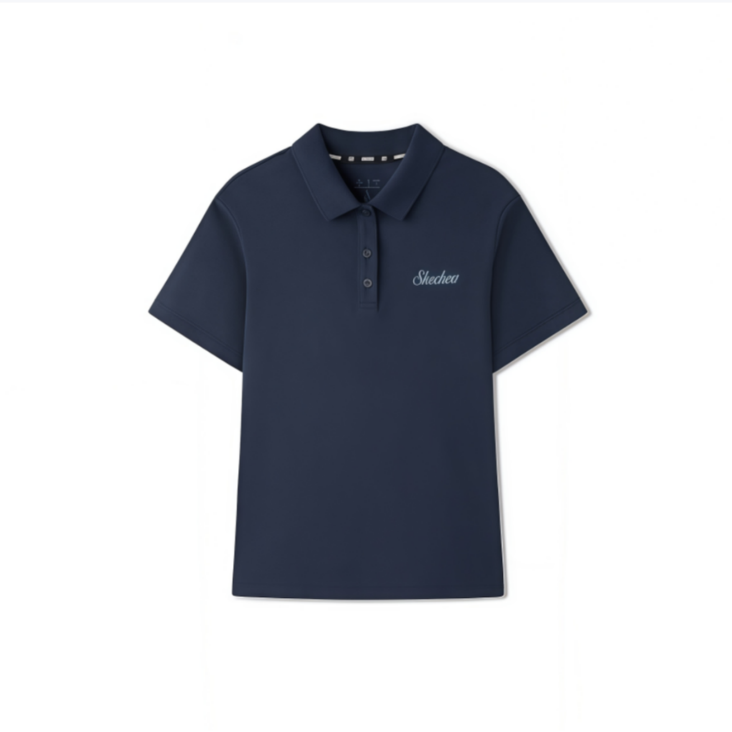 Skechers斯凯奇夏季女士纯色吸湿百搭针织修身短袖POLO衫L226W122
