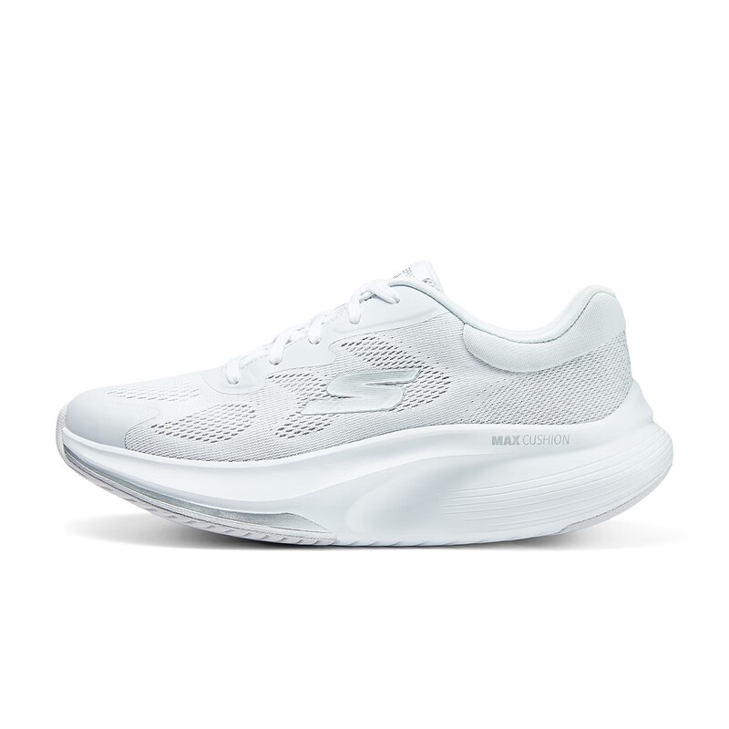 Skechers斯凯奇新款女士运动风绑带舒适透气厚底缓震健步鞋125053