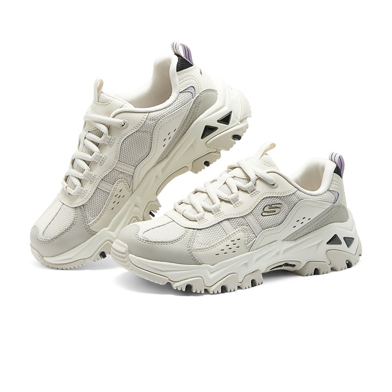 Skechers斯凯奇女鞋春季新款轻质缓震透气户外休闲运动鞋180128
