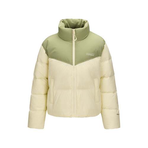 Skechers斯凯奇冬季女士休闲时尚保暖连帽外套轻薄羽绒服P425W128