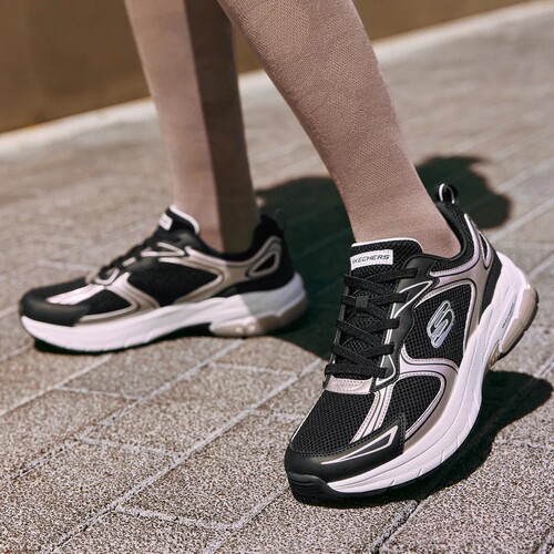Skechers斯凯奇女士一脚蹬缓震舒适透气轻质户外基础跑步鞋898064