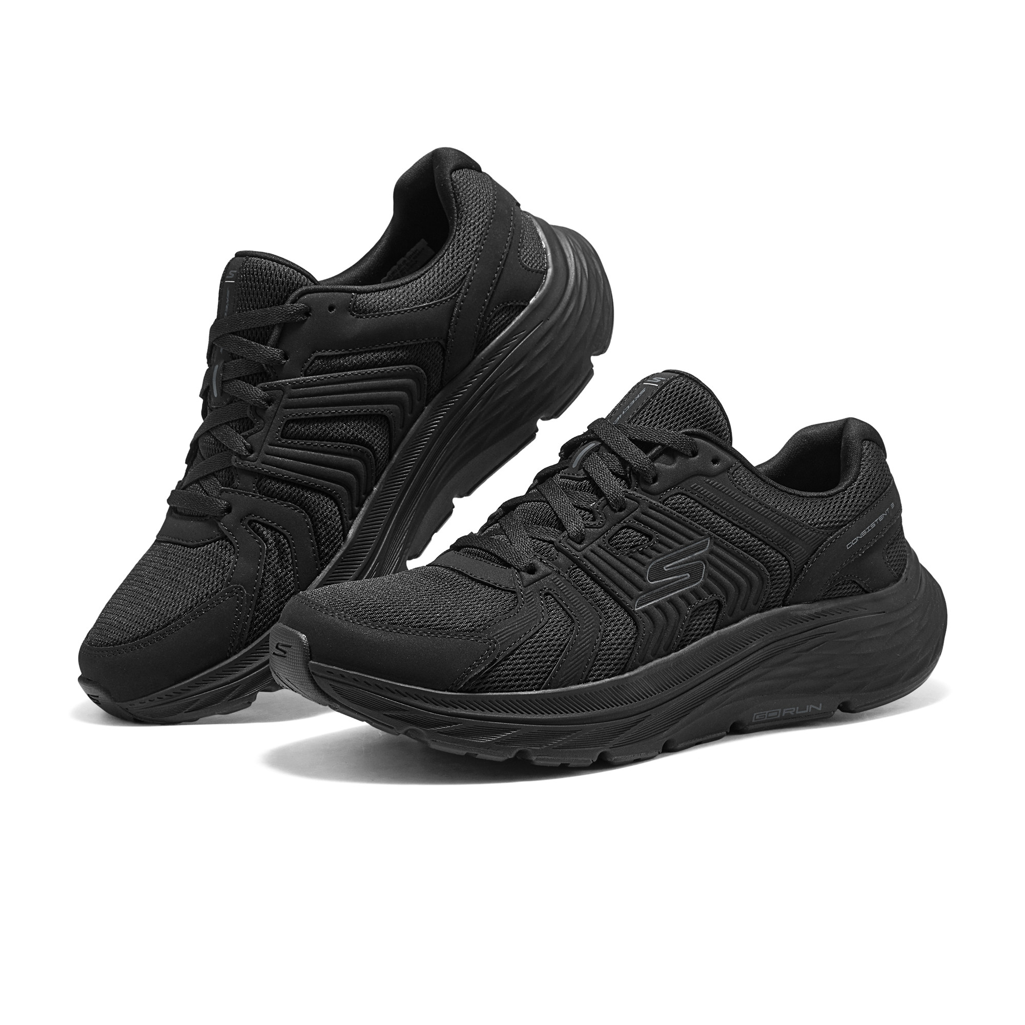 Skechers斯凯奇新款男子轻质舒适缓震网布透气基础跑步鞋221263