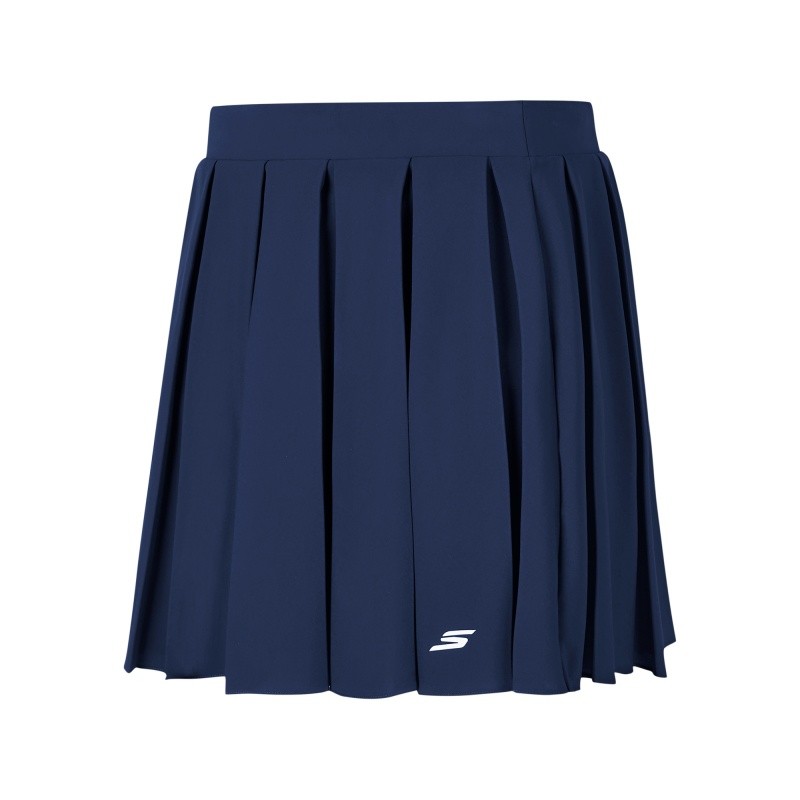 Skechers斯凯奇女士夏季百搭运动休闲百褶裙梭织短裙P225W040