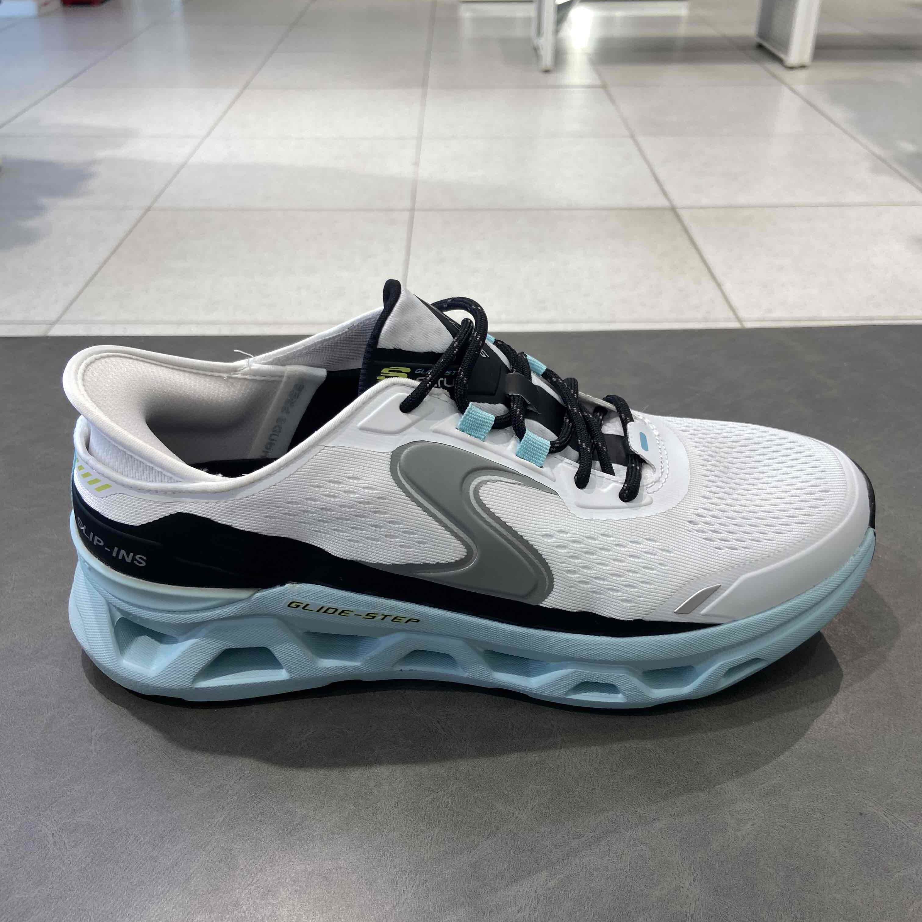 Skechers斯凯男士防滑耐磨透气绑带运动鞋232921一脚蹬系列232922