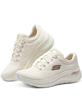 SKECHERS斯凯奇2024春季女子轻便舒适运动透气休闲鞋150051